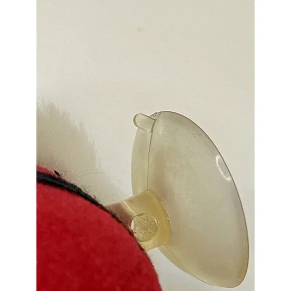 Christmas Santa Claus Window Cling Suction Cup Plush Holiday 1988 Dakin‎ Vintage - Picture 8 of 11